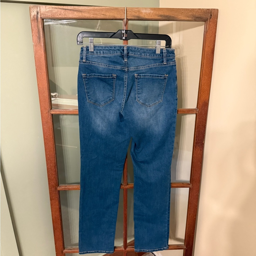 Nine West Slim Straight Jeans - Size 4 - Picture 4 of 4
